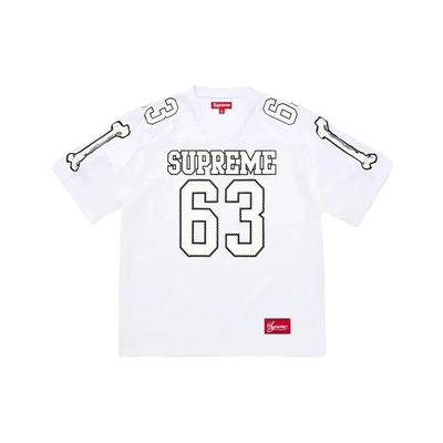 Supreme Bones Football Jersey White