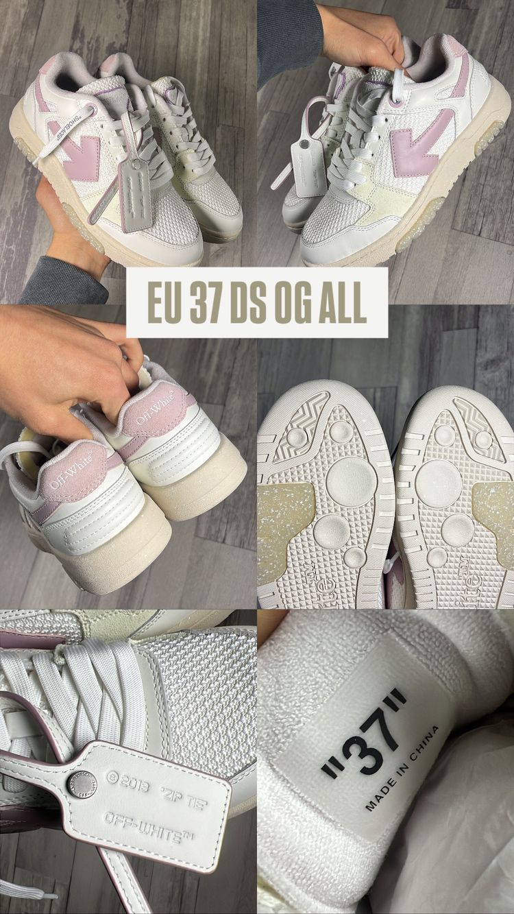Off-White Off-White White And Pink Sneakers product image