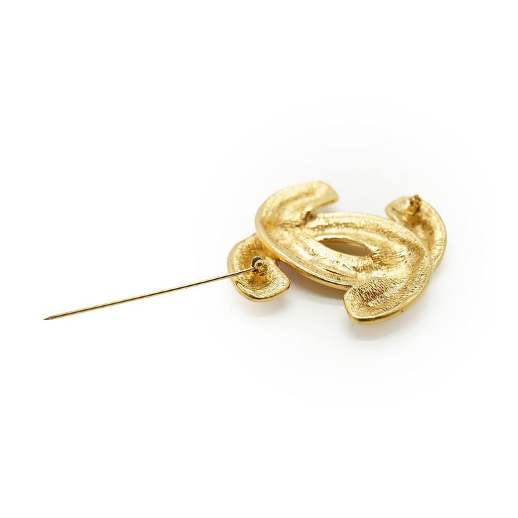 Immagine di Chanel Vintage Metal Brooch CC 6