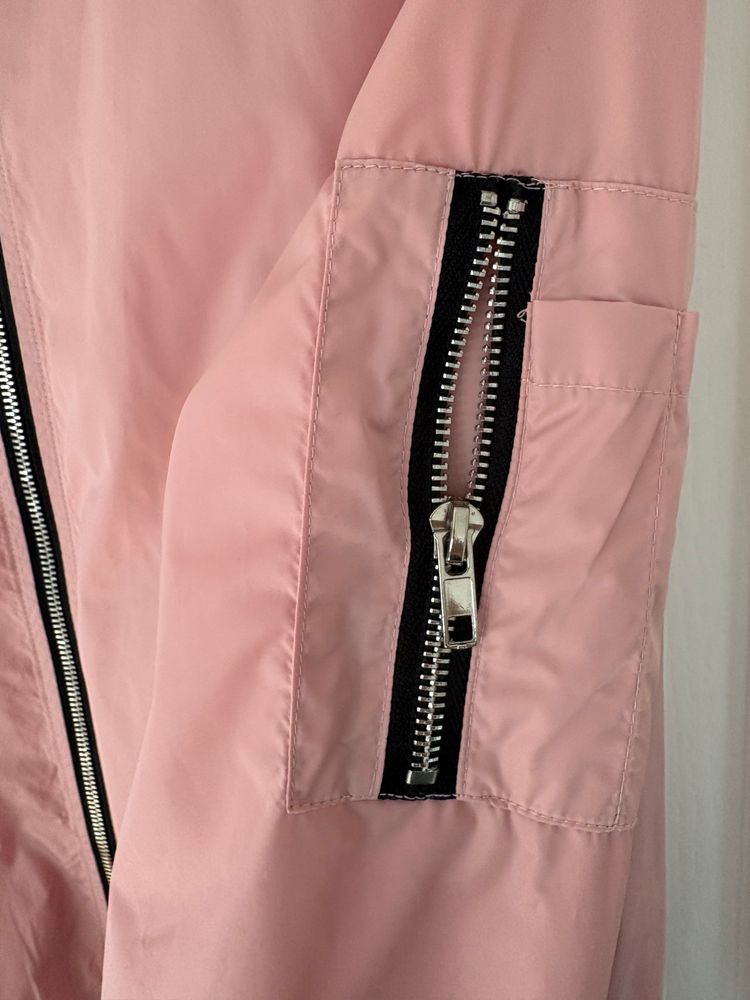 Love Sunshine Pink Bomber Jacket 4