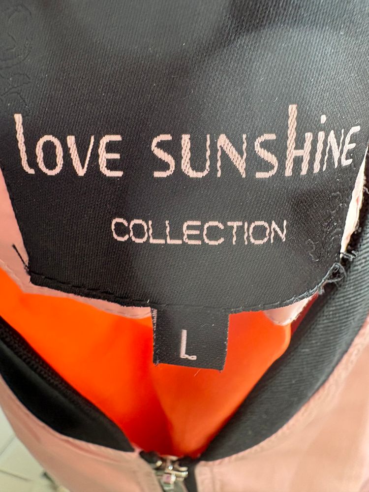 Love Sunshine Pink Bomber Jacket 6