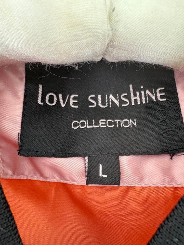 Love Sunshine Pink Bomber Jacket 2