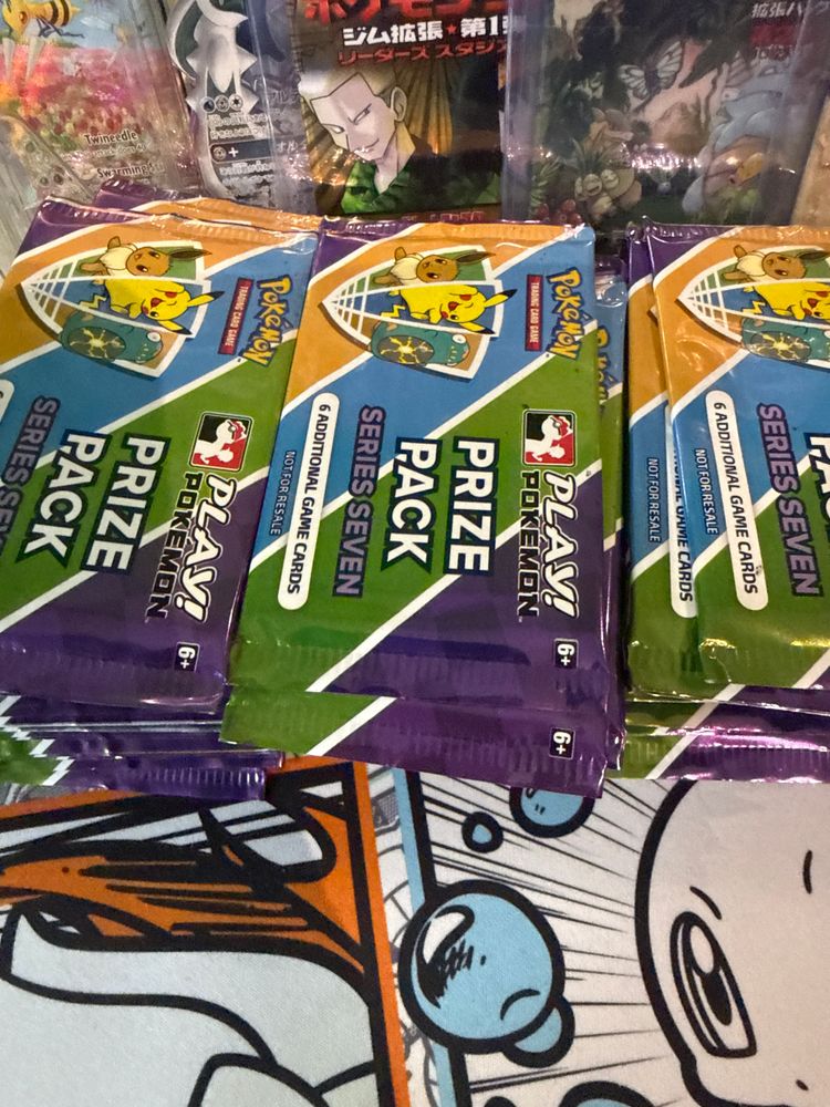Pokemon Prize Pack Series Seven Trading Cards