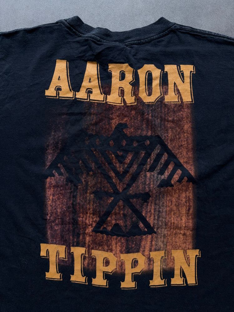 1990s Aaron Tippin faded tee (L) image 2