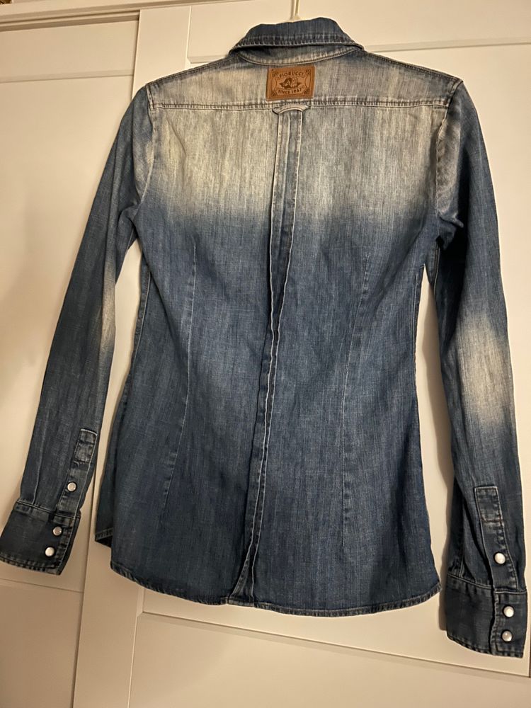 Vintage Designer Fiorucci ladies denim shirt 5
