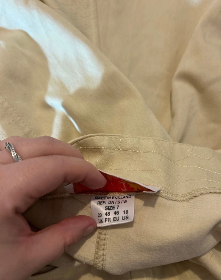 Stephen Beige Skirt obraz 7