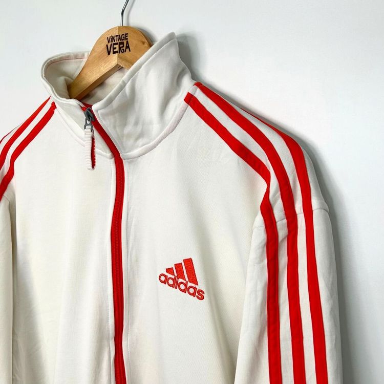 Adidas White Track Jacket 3