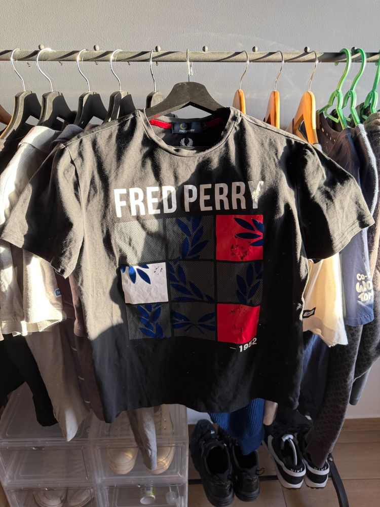 Fred Perry Fred Perry Black Graphic T-Shirt product image