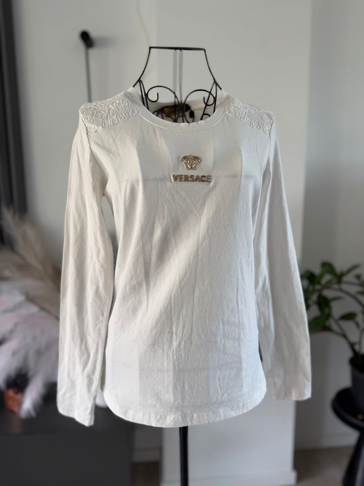Versace White Long Sleeve Shirt