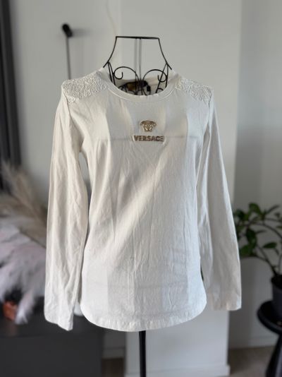 Versace White Long Sleeve Shirt