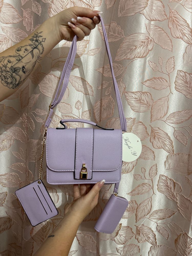 Small Structured Handbags With Cardholder And Coin Purse imagen 2