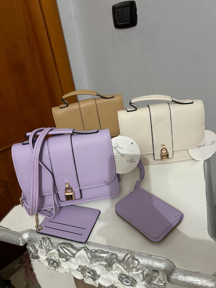 Kayla Small Structured Handbags With Cardholder And Coin Purse product image