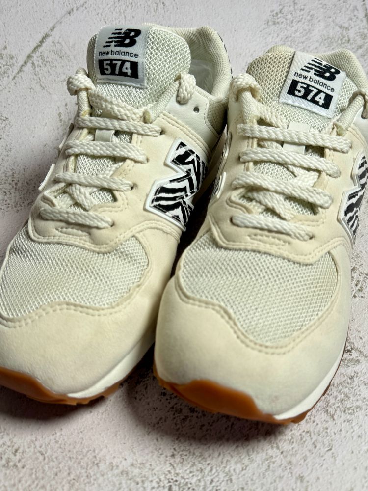 New Balance New Balance 574 Sneakers - Sea Salt Zebra product image