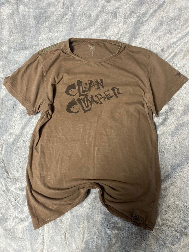 Brown Clean Climber T-Shirt