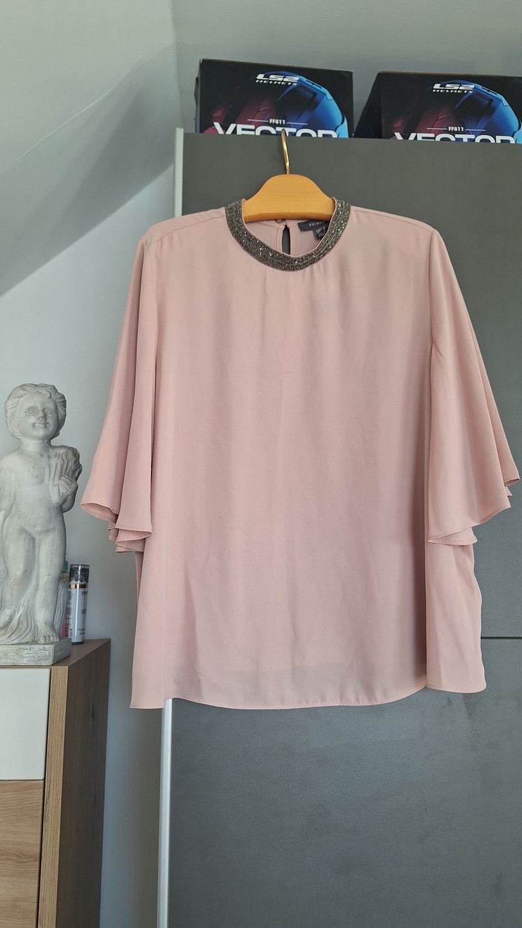 Primark Primark Pink Blouse With Beaded Neckline product image