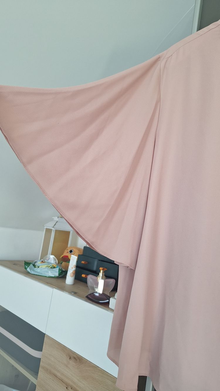 Primark Pink Blouse With Beaded Neckline 3