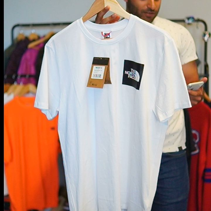 Selected the north face m tee  product image