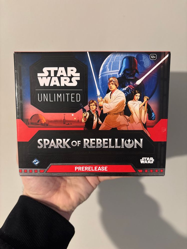 Star Wars Unlimited Spark Of Rebellion Prerelease Box