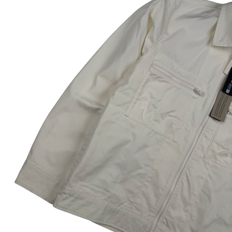 Stone Island 2024 Ivory O-Ventile Ghost Piece Overshirt - Small image 8