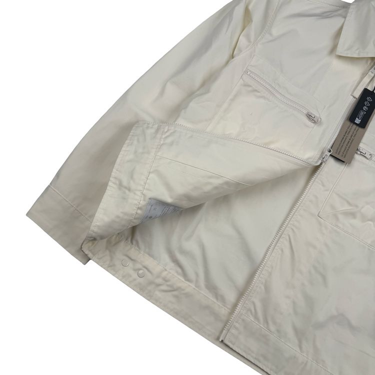 Stone Island 2024 Ivory O-Ventile Ghost Piece Overshirt - Small image 5