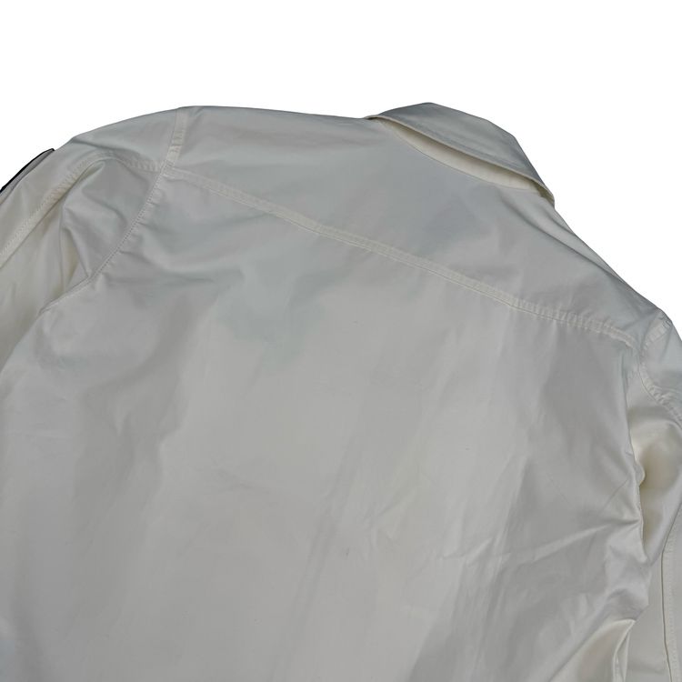 Stone Island 2024 Ivory O-Ventile Ghost Piece Overshirt - Small image 12