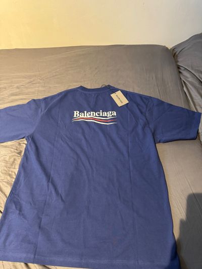Balenciaga Blue T-Shirt