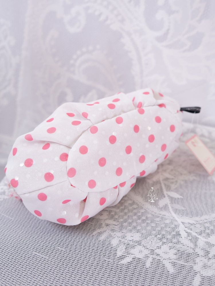 SWIMMER POLKA DOT FRILL PURSE image 3
