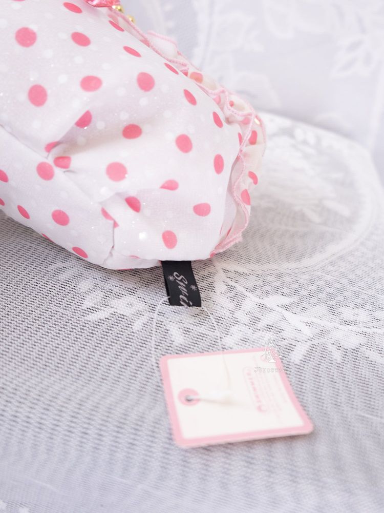 SWIMMER POLKA DOT FRILL PURSE image 6