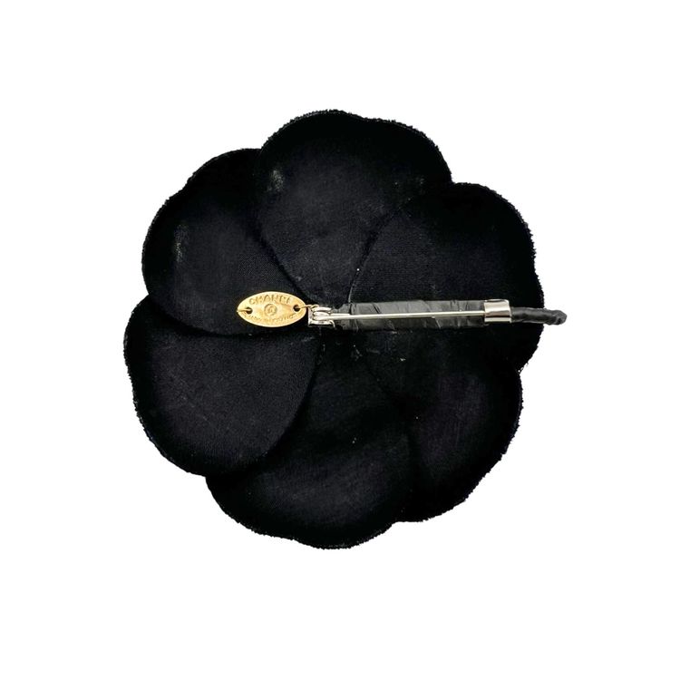 Chanel Vintage Cloth Brooch Camelia imagen 2