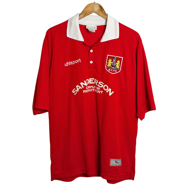 1998-99 Bristol City Home Shirt - L