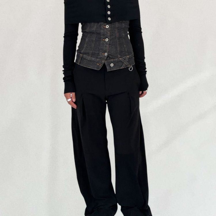 Marithé + François Girbaud slinky trousers