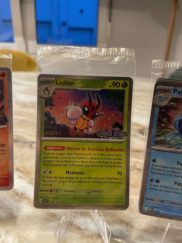 Ledian Pokémon Trading Card