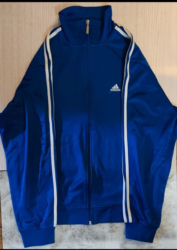Adidas Blue Track Jacket image 1