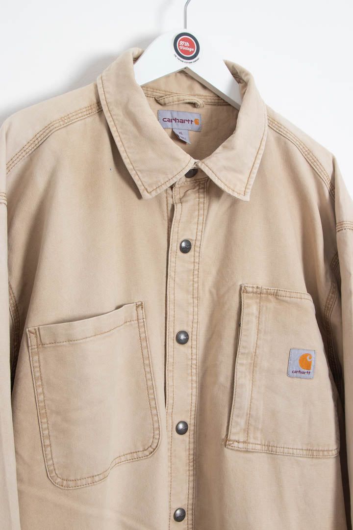 Immagine di Carhartt Canvas Fleece Lined Overshirt (XL) 3