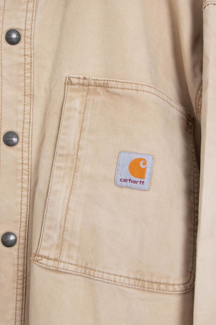 Immagine di Carhartt Canvas Fleece Lined Overshirt (XL) 5