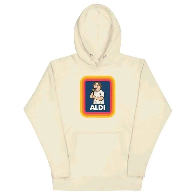 Aldi Inspired Lewis Capaldi Hoodie Unisex Graphic Sweatshirt image 6
