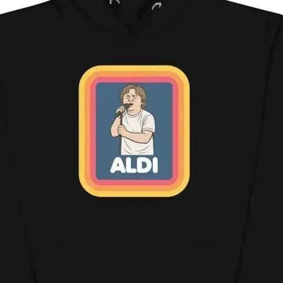 Aldi Inspired Lewis Capaldi Hoodie Unisex Graphic Sweatshirt image 9
