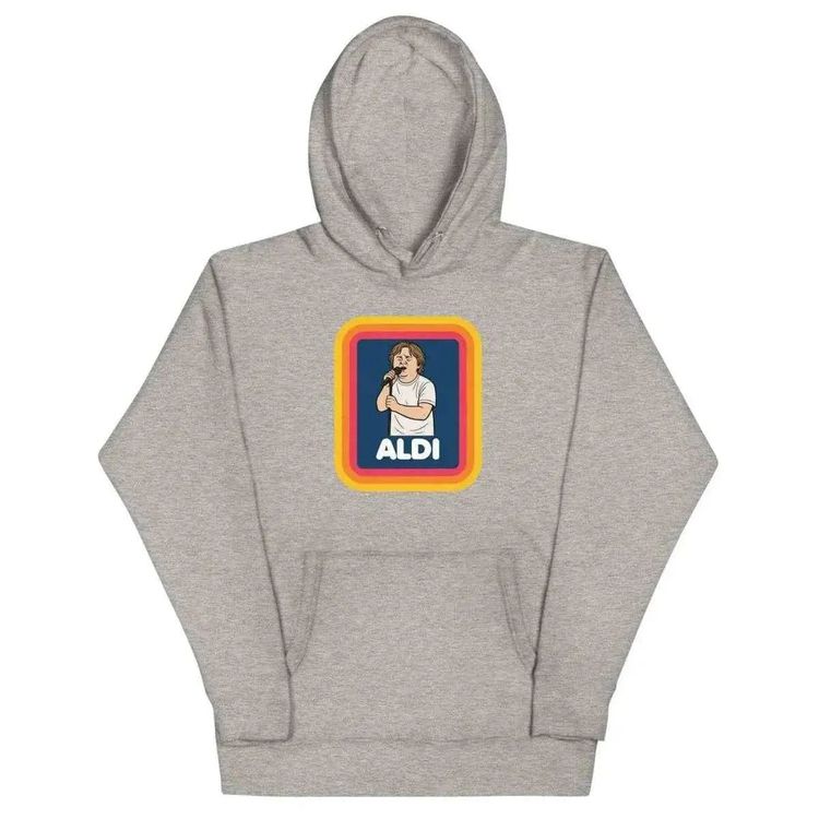 Aldi Inspired Lewis Capaldi Hoodie Unisex Graphic Sweatshirt image 3