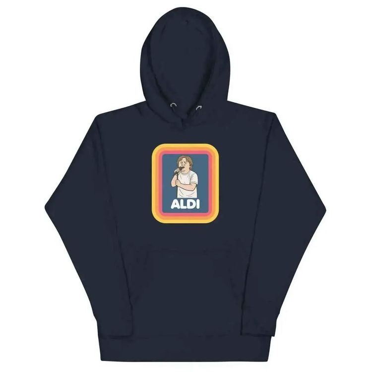 Aldi Inspired Lewis Capaldi Hoodie Unisex Graphic Sweatshirt image 4