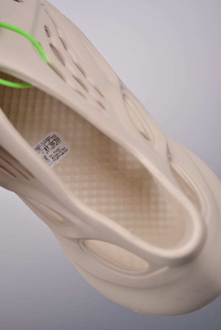 Beige Slip-On Shoes With Cut-Out Design image 8