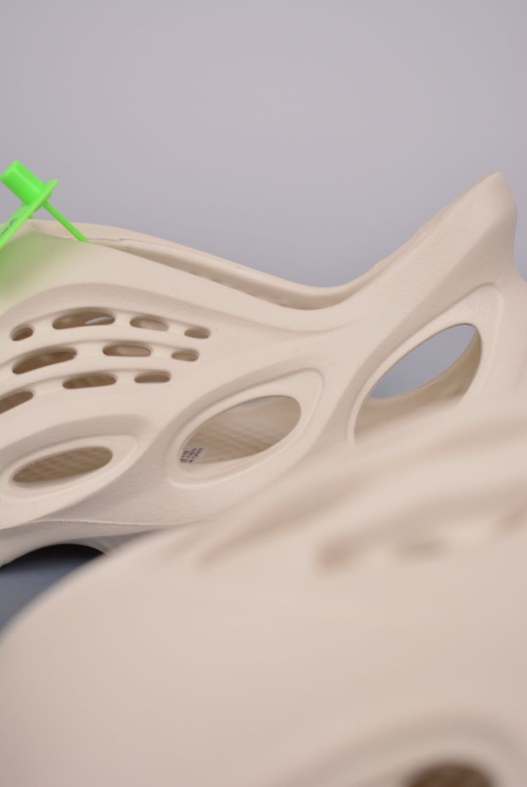 Beige Slip-On Shoes With Cut-Out Design image 2
