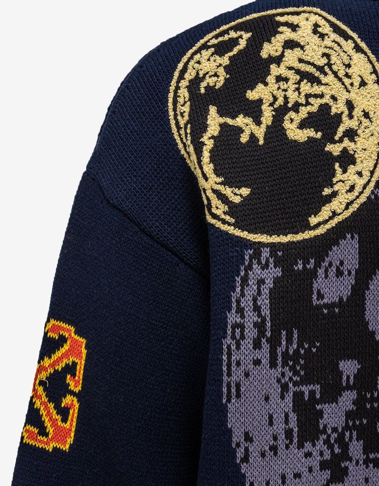 Off-White Blue Moon Phase Varsity Cardigan 3