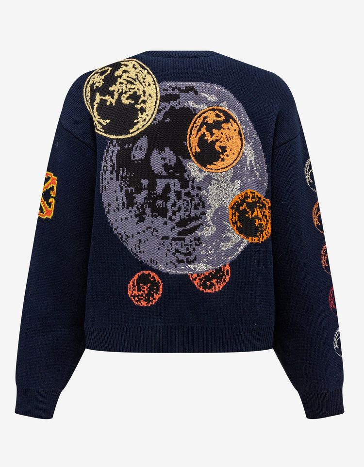 Off-White Blue Moon Phase Varsity Cardigan 6