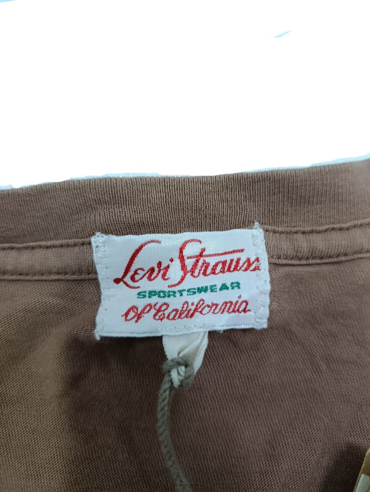 Levi's Vintage Clothing LVC 1940's t-shirt Tg. L BIG WOOL levis deadstock 4