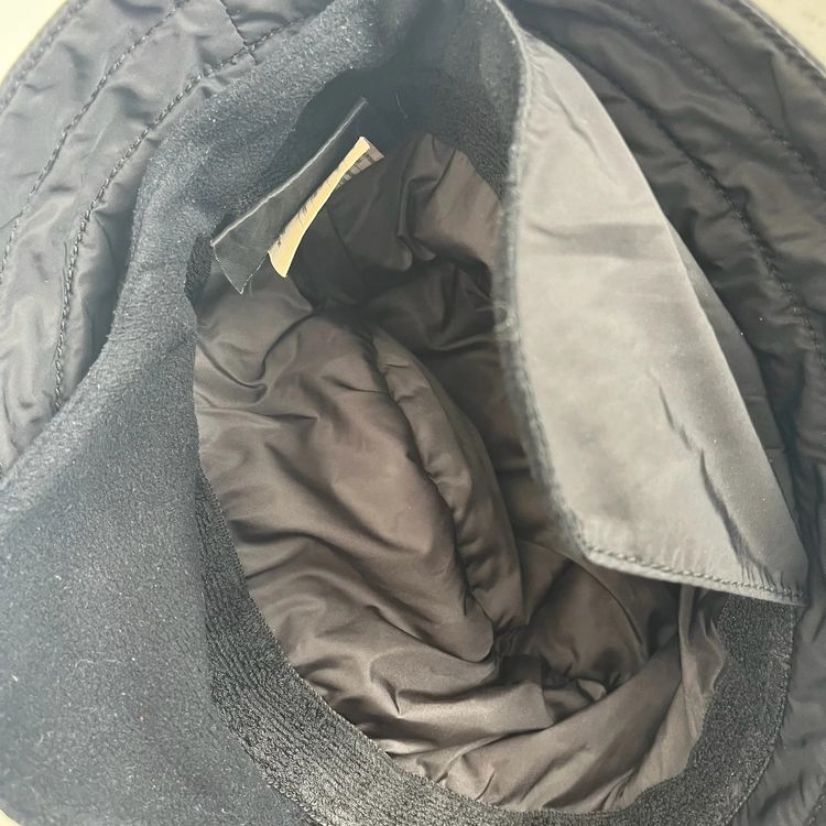 Prada Sport 00’s Black Nylon Bucket Trapper Hat - M imagen 6