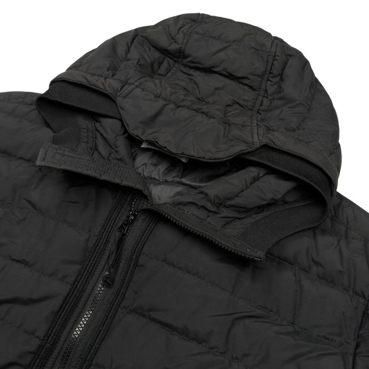 A/W 21 Stone Island O-Cotton / R-Nylon Tela Down Puffer Jacket - Black imagen 9