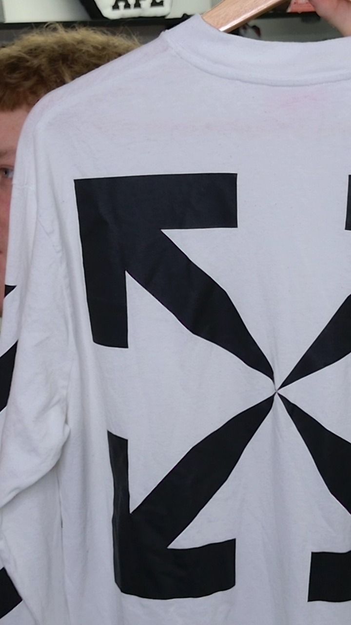 Off-White off-white long sleeve, medium fits large  product image