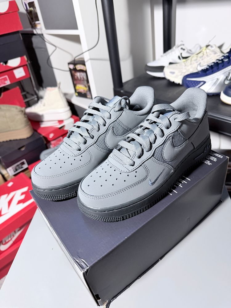 Nike Air Force 1 Smoke Grey/ Diffused Blue - Men’s 4.5/ W4 - Brand New Half Box