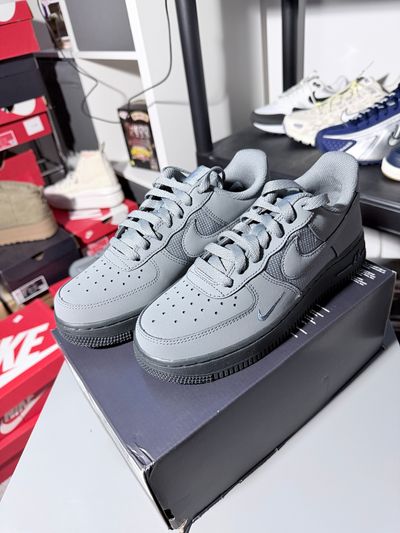 Nike Air Force 1 Smoke Grey/ Diffused Blue - Men’s 4.5/ W4 - Brand New Half Box