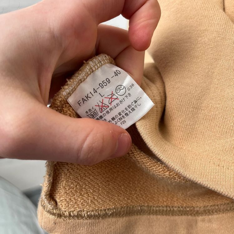 Burberry Blue Label Japan Exclusive Cream lightweight Jumper image 4